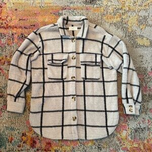 Z Supply Tucker Plaid Shirt Jacket